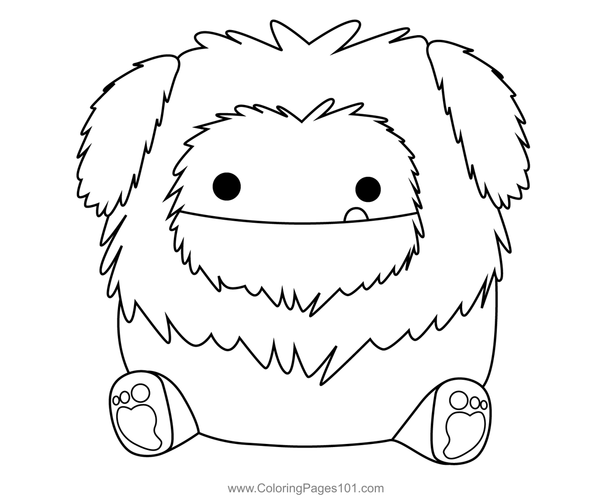 100+ Squishable Coloring Pages 134