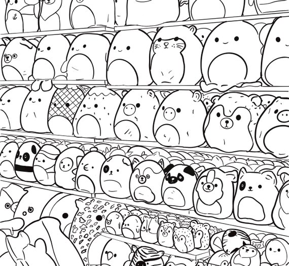 100+ Squishable Coloring Pages 135