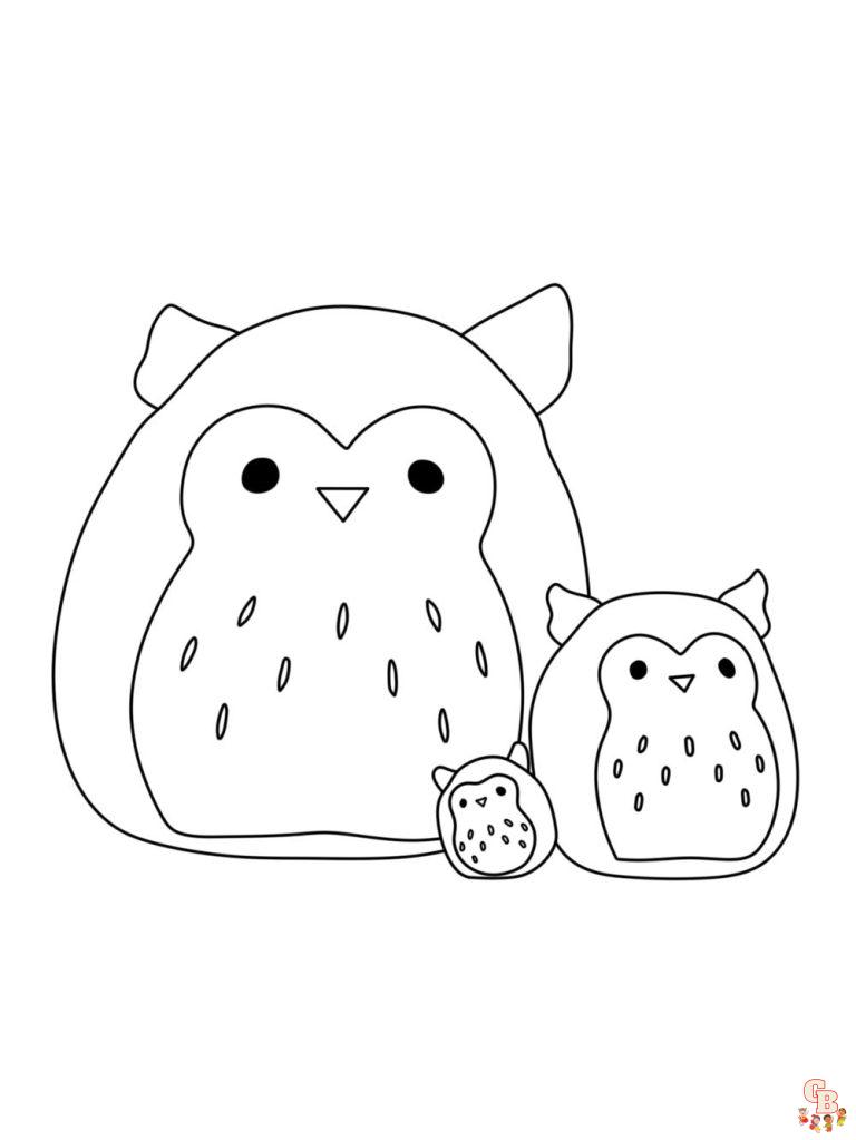 100+ Squishable Coloring Pages 19