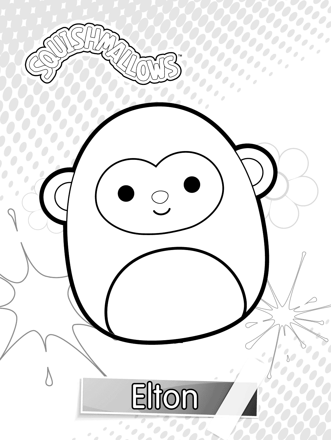 100+ Squishable Coloring Pages 30