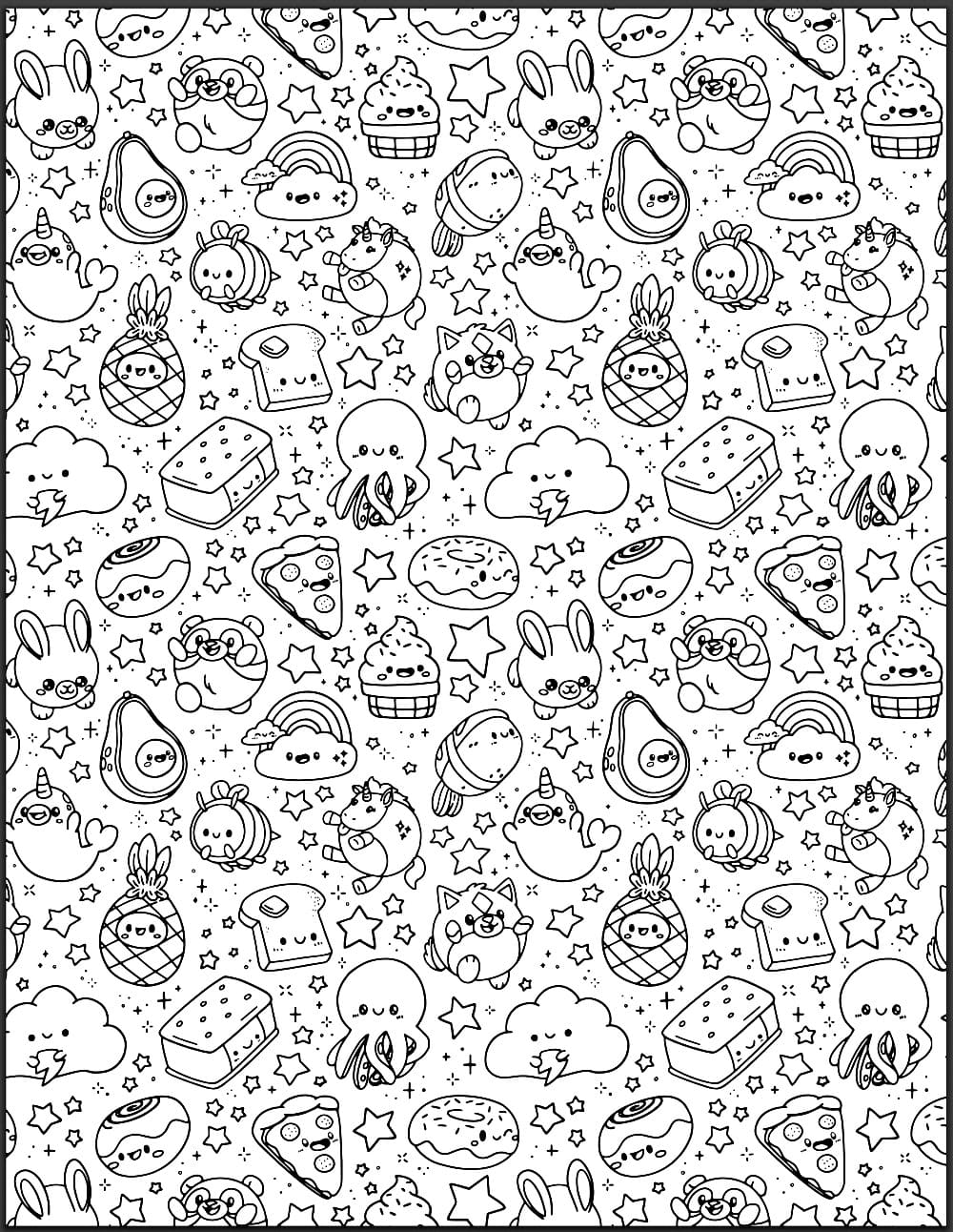 100+ Squishable Coloring Pages 36