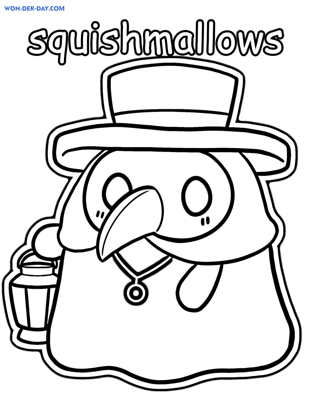 100+ Squishable Coloring Pages 50