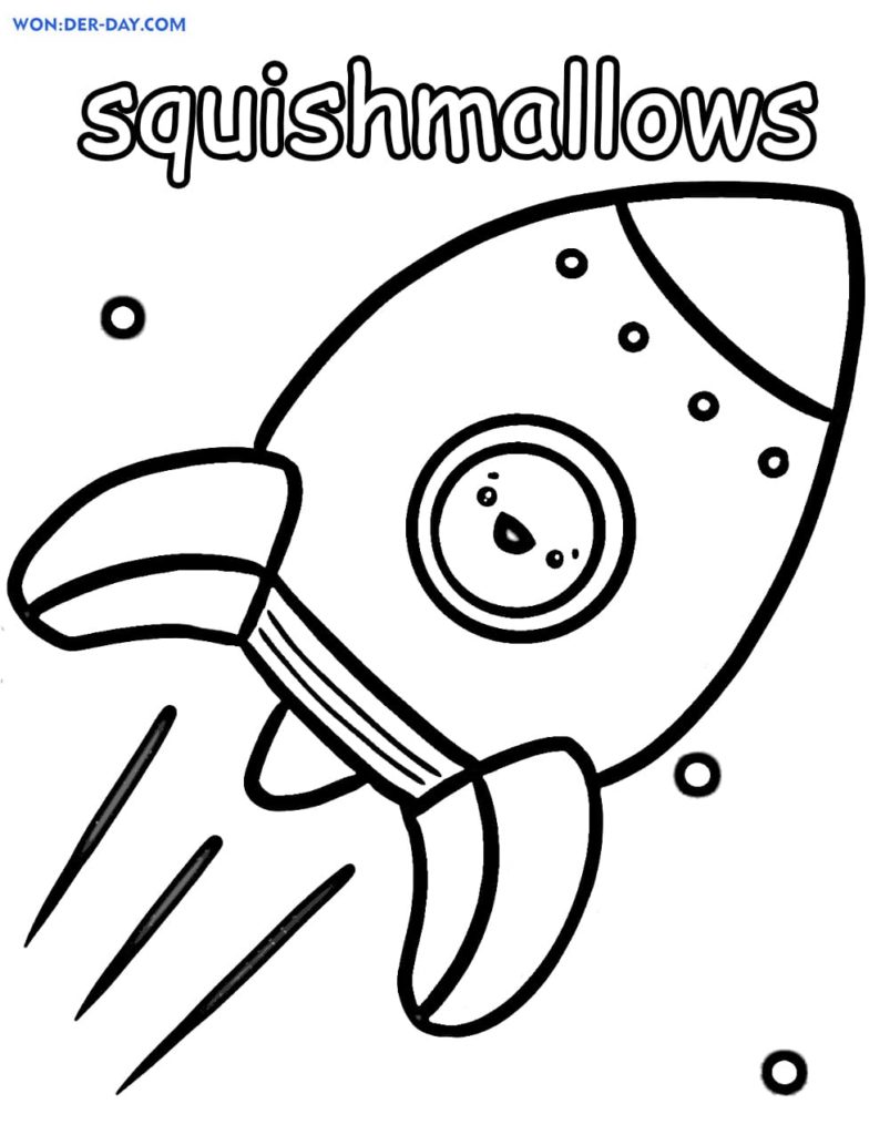 100+ Squishable Coloring Pages 55