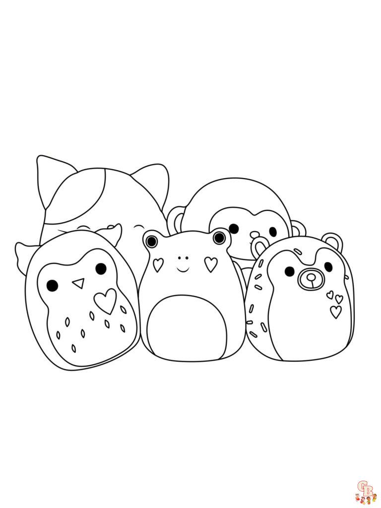 100+ Squishable Coloring Pages 67