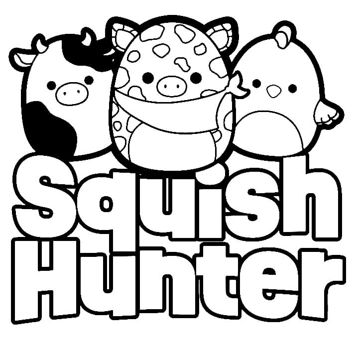 100+ Squishable Coloring Pages 69