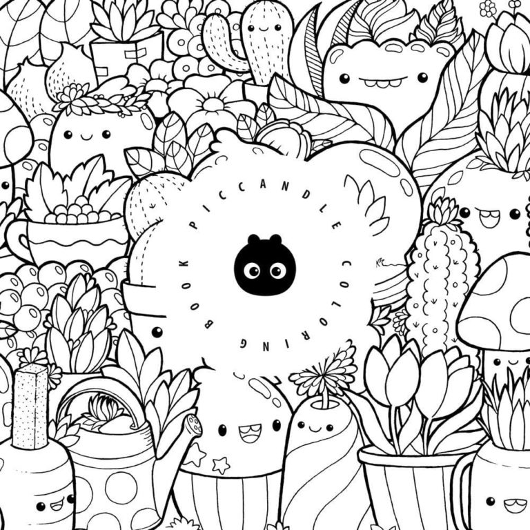 100+ Squishable Coloring Pages 70