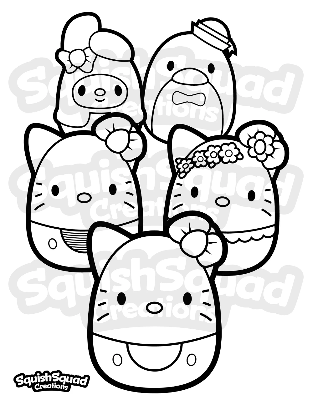 100+ Squishable Coloring Pages 83