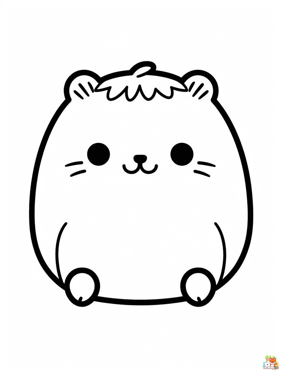 100+ Squishable Coloring Pages 9