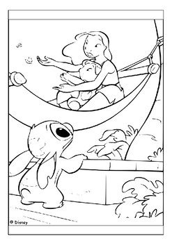 120+ Stitch Coloring Pages: Cute and Cuddly Designs 117