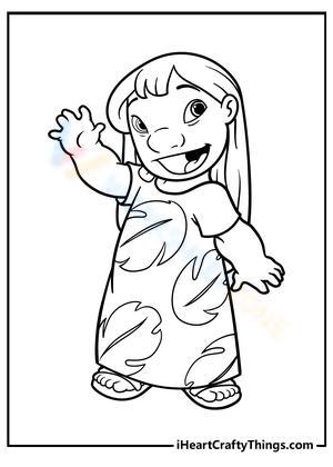 120+ Stitch Coloring Pages: Cute and Cuddly Designs 121