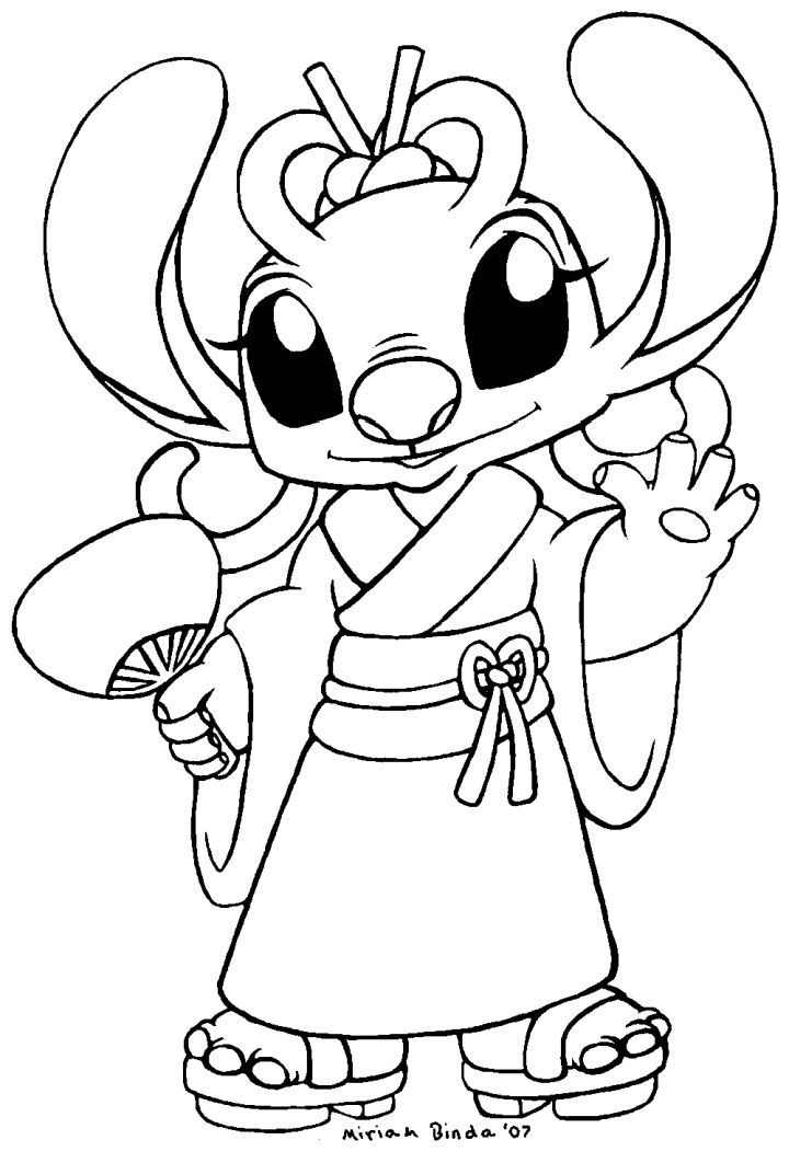 120+ Stitch Coloring Pages: Cute and Cuddly Designs 18