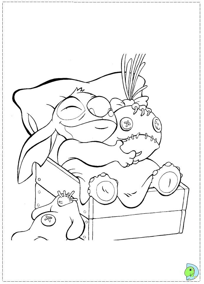 120+ Stitch Coloring Pages: Cute and Cuddly Designs 26