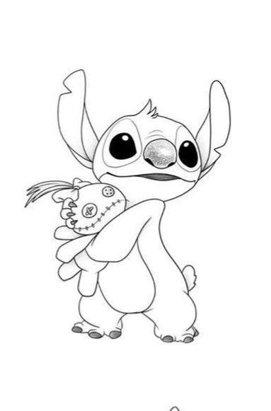 120+ Stitch Coloring Pages: Cute and Cuddly Designs 28