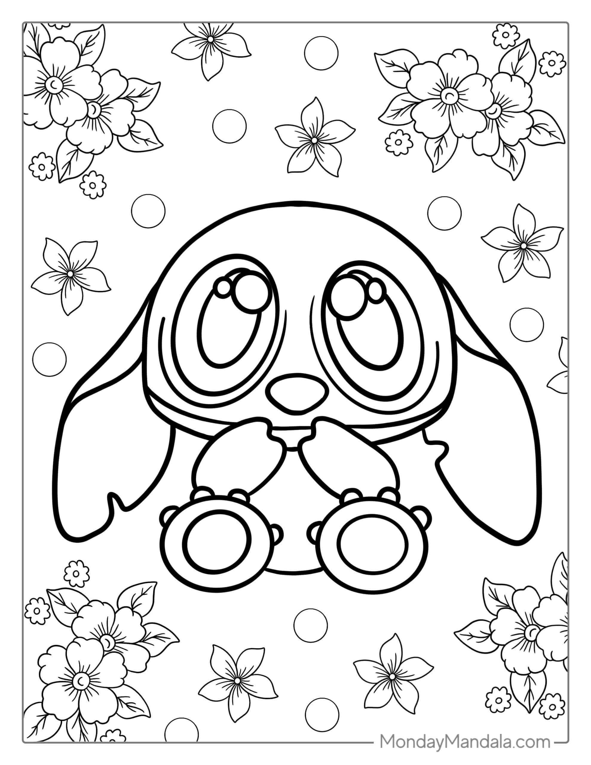 120+ Stitch Coloring Pages: Cute and Cuddly Designs 38