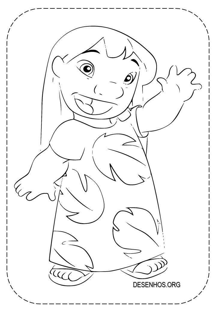 120+ Stitch Coloring Pages: Cute and Cuddly Designs 39