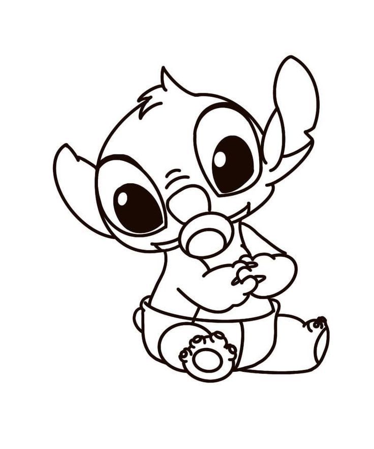 120+ Stitch Coloring Pages: Cute and Cuddly Designs 45