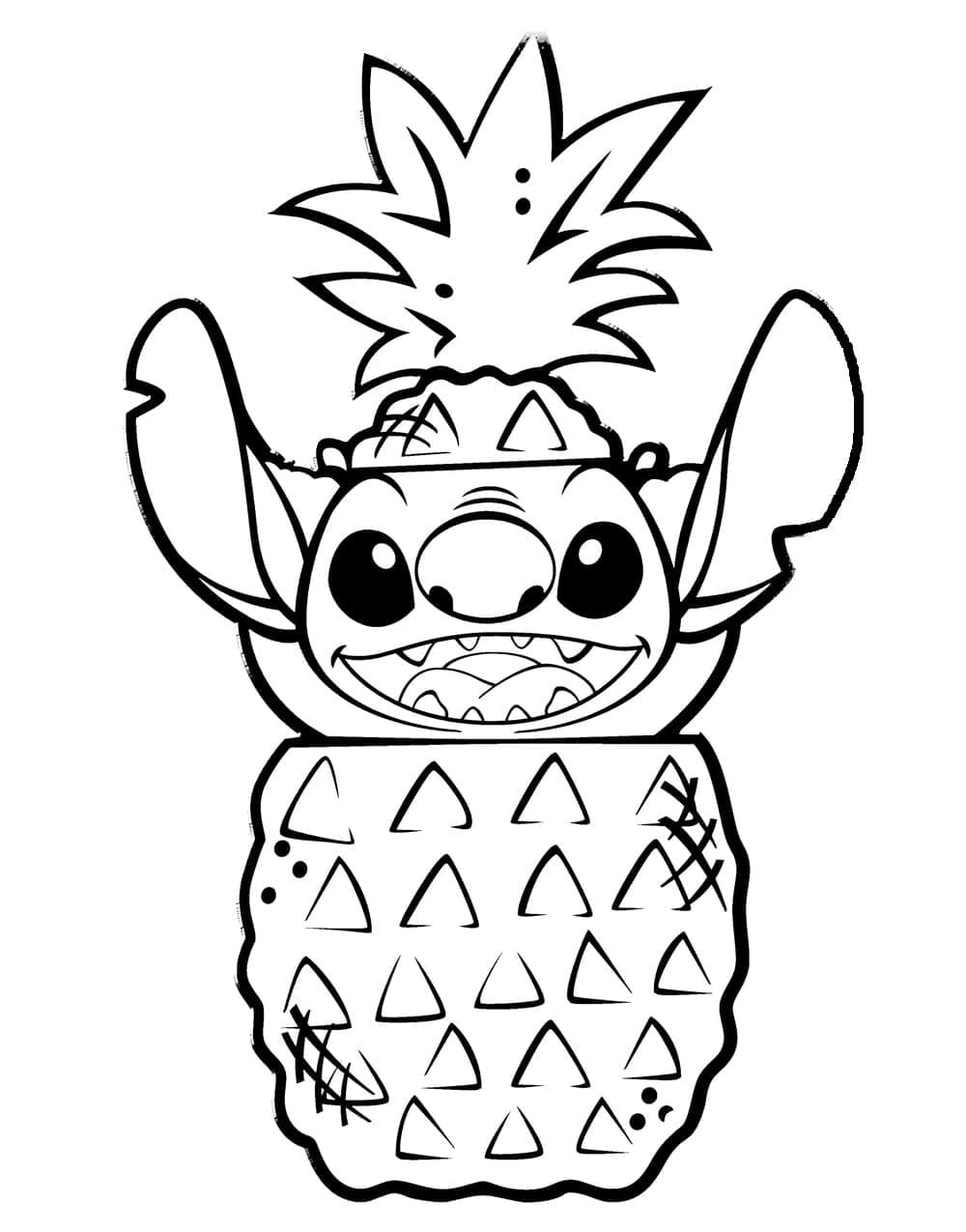 120+ Stitch Coloring Pages: Cute and Cuddly Designs 49