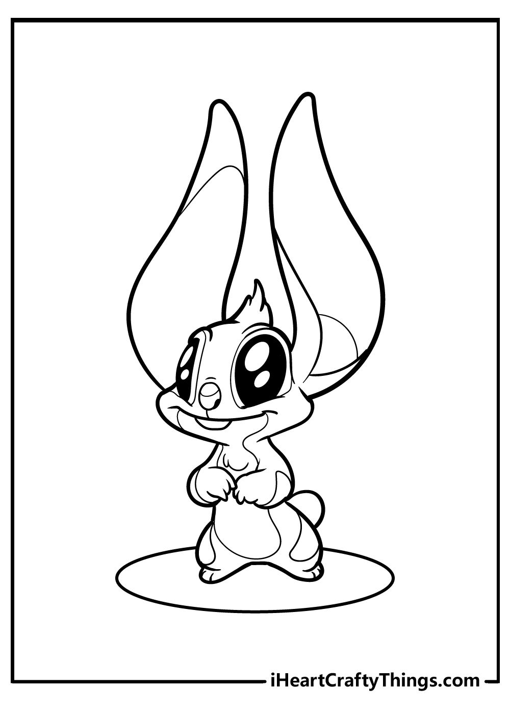 120+ Stitch Coloring Pages: Cute and Cuddly Designs 54