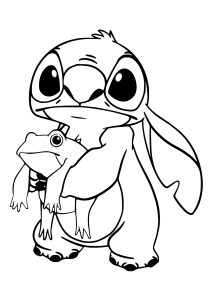 120+ Stitch Coloring Pages: Cute and Cuddly Designs 72