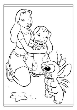 120+ Stitch Coloring Pages: Cute and Cuddly Designs 75