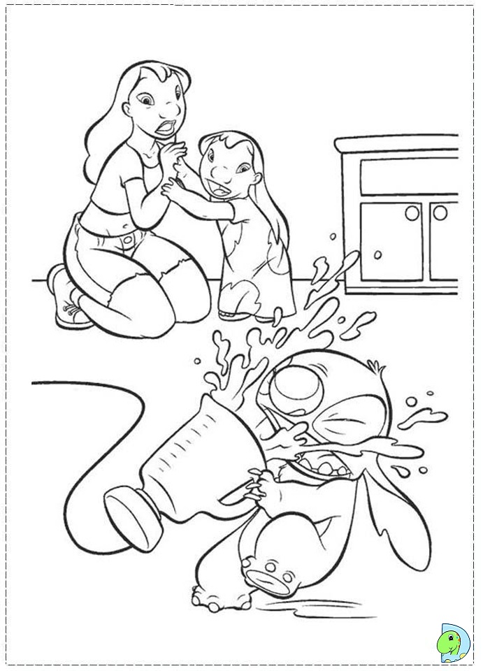 120+ Stitch Coloring Pages: Cute and Cuddly Designs 92