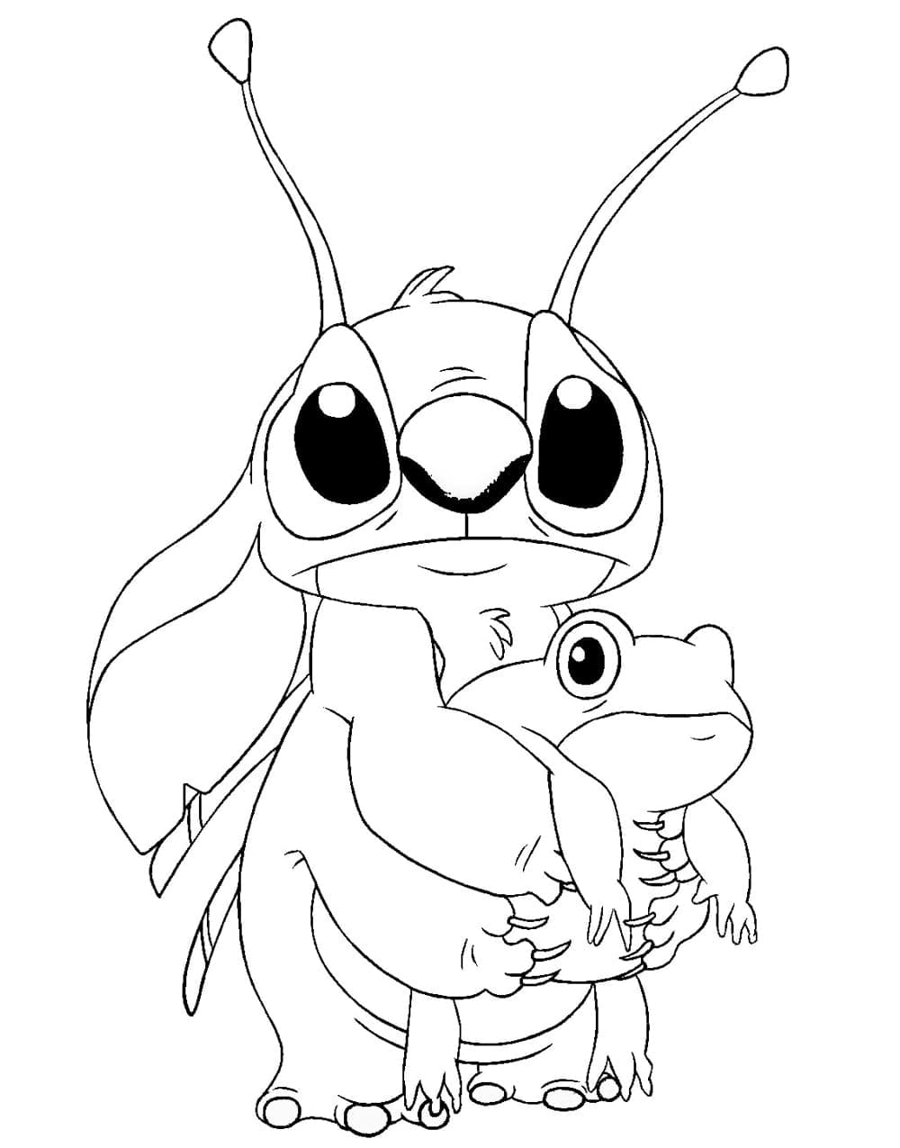 120+ Stitch Coloring Pages: Cute and Cuddly Designs 97