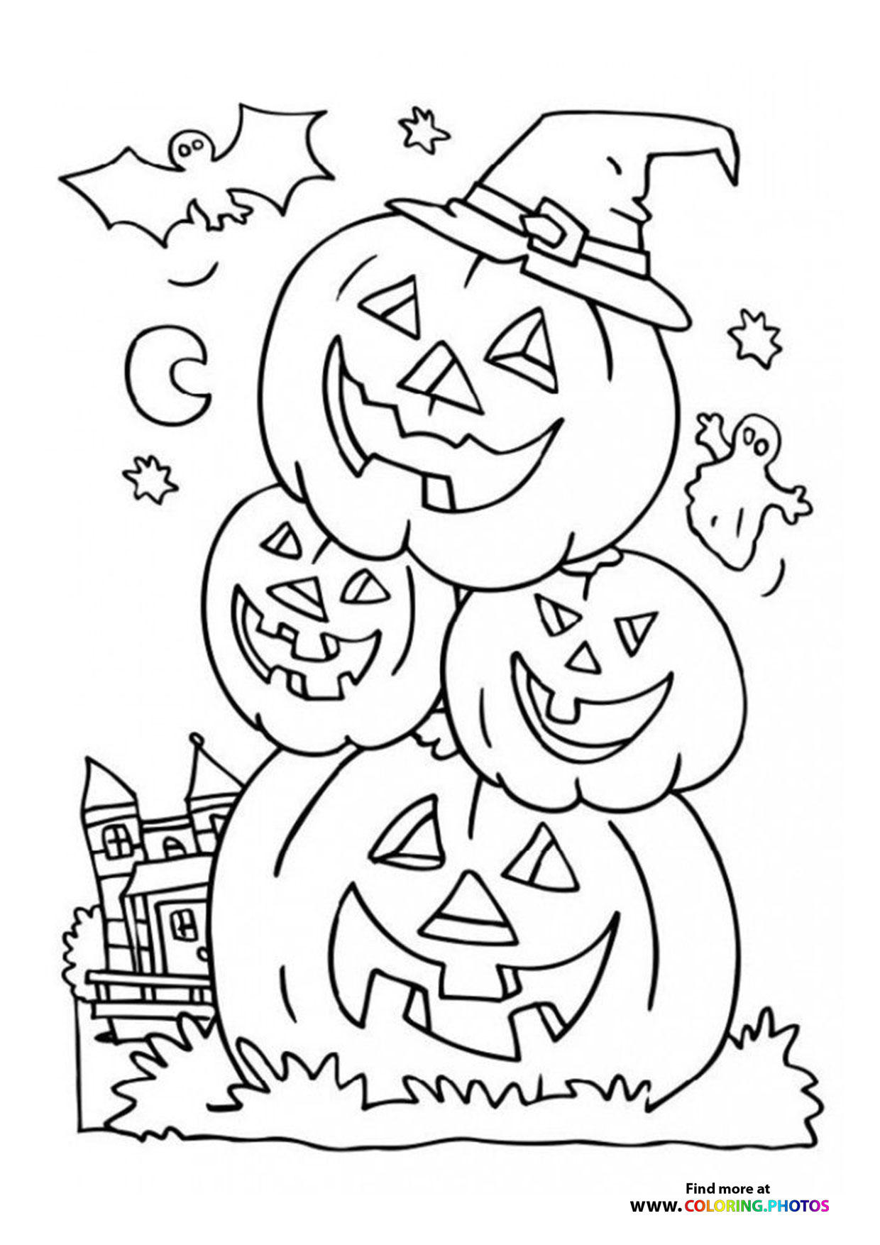 130+ Pumpkin Adult Coloring Pages: Fall in Love with These Designs 129