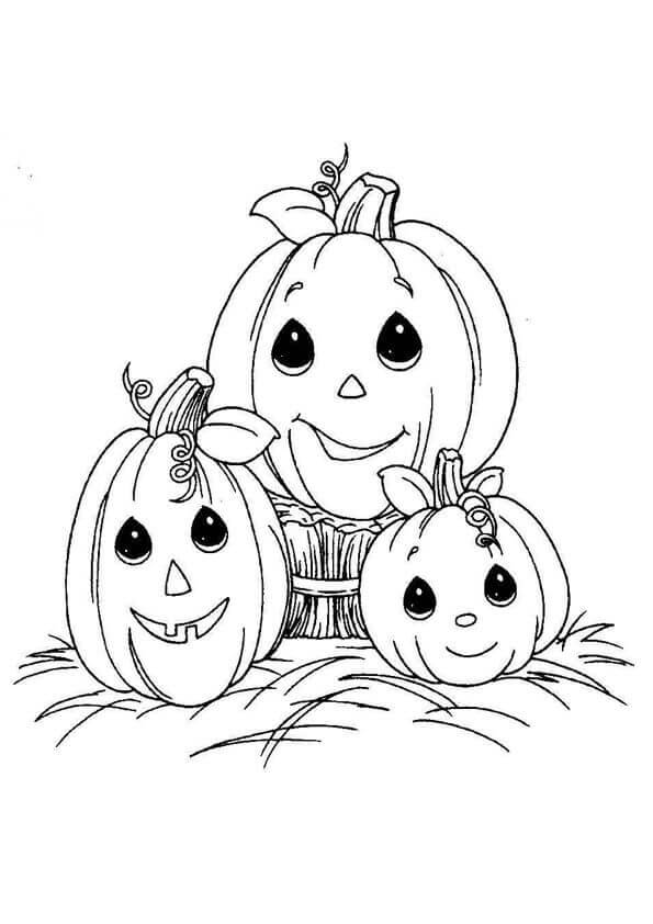 130+ Pumpkin Adult Coloring Pages: Fall in Love with These Designs 39