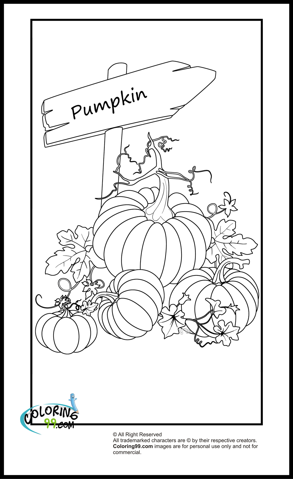 130+ Pumpkin Adult Coloring Pages: Fall in Love with These Designs 58