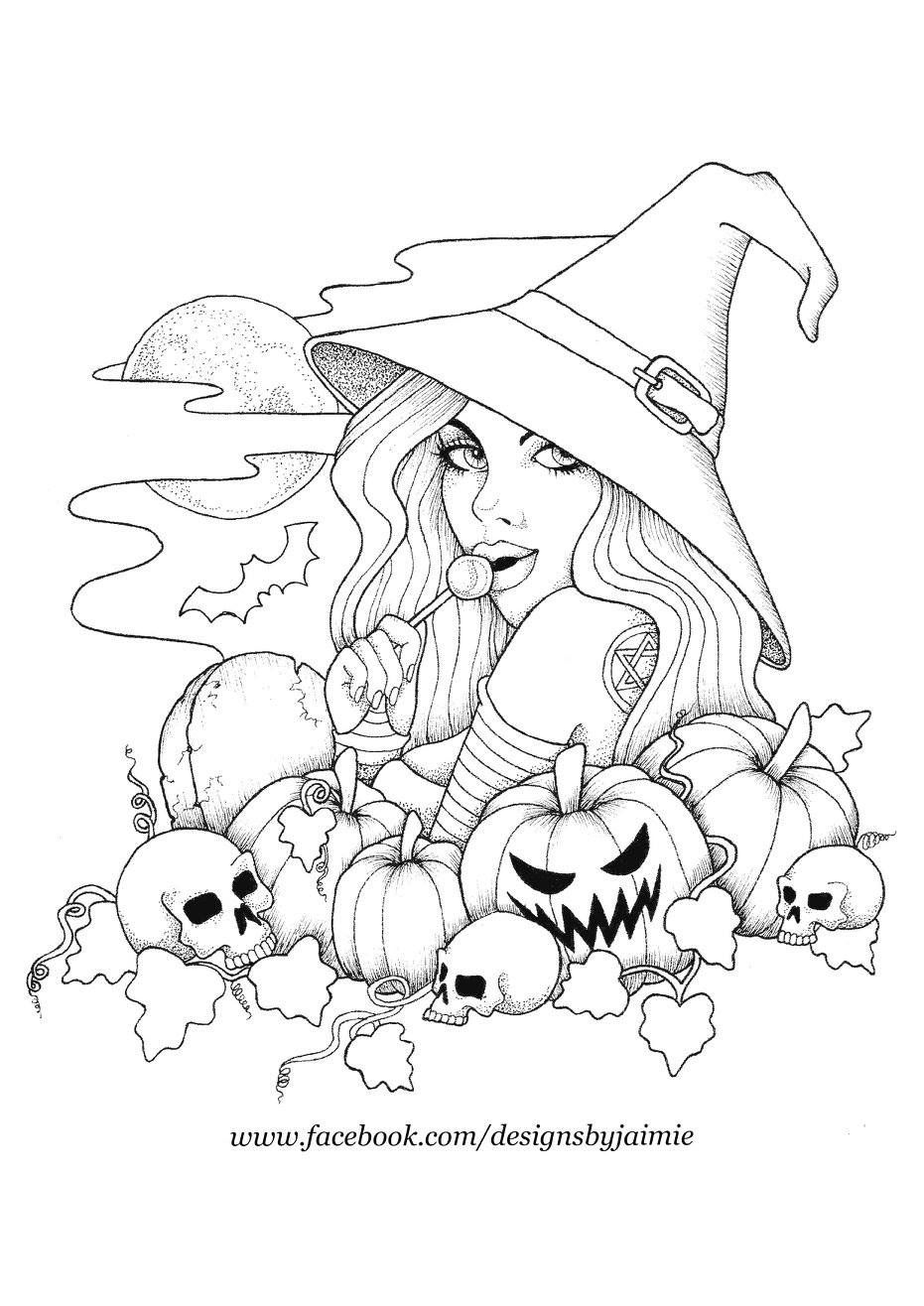 130+ Pumpkin Adult Coloring Pages: Fall in Love with These Designs 71