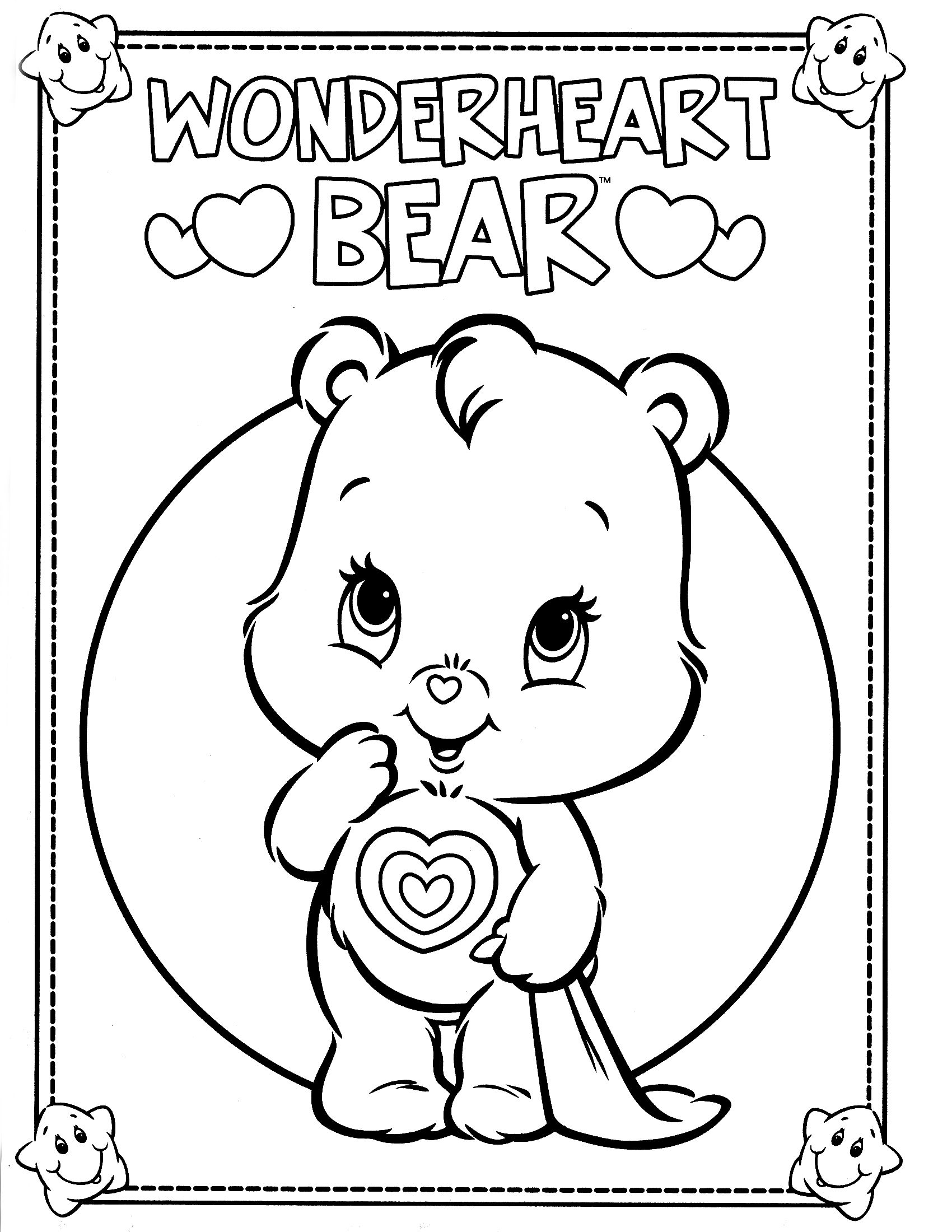 200 Little Bear Coloring Pages 1