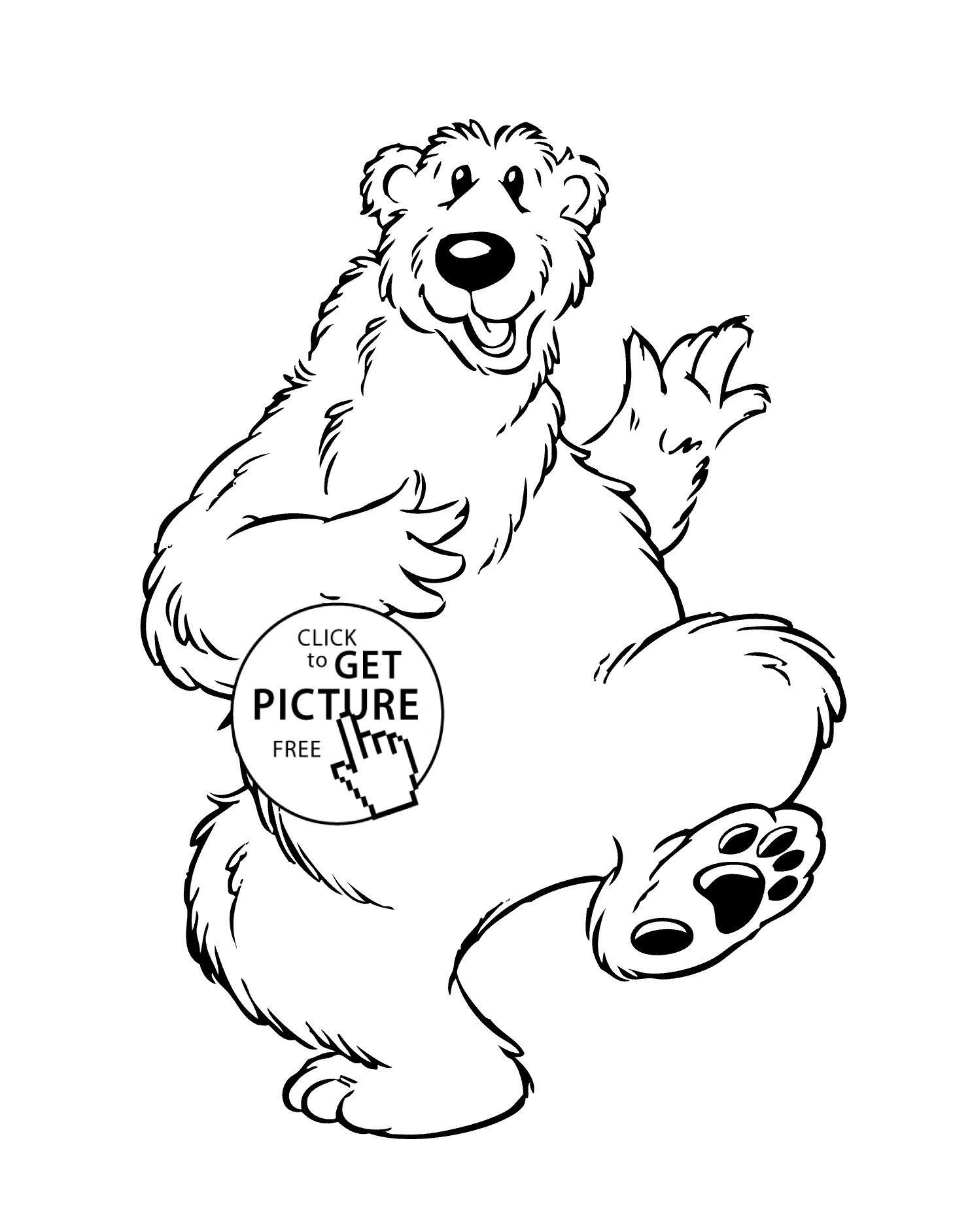 200 Little Bear Coloring Pages 103