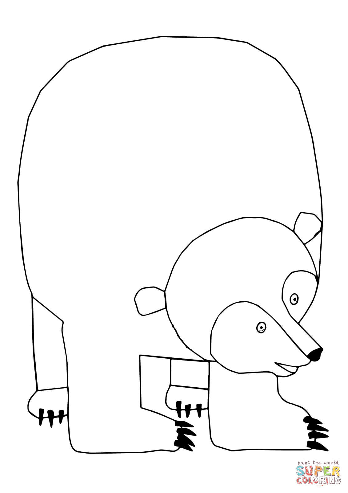 200 Little Bear Coloring Pages 107