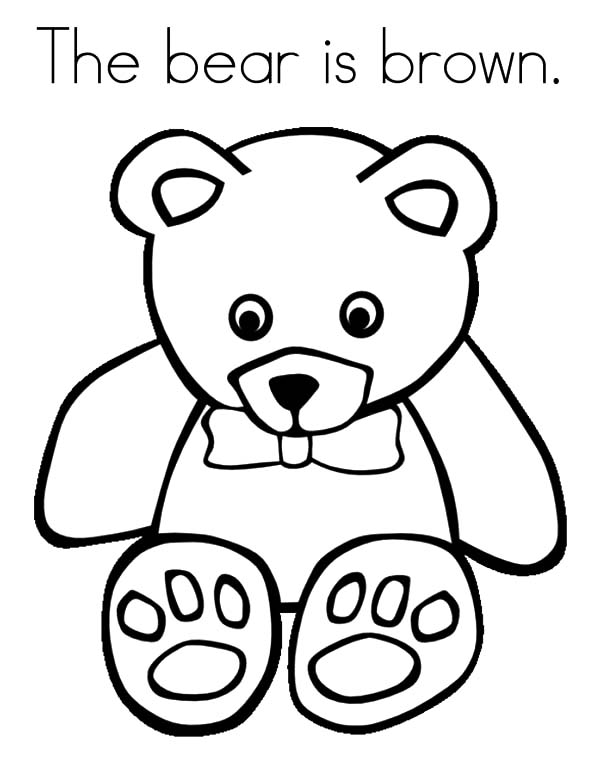 200 Little Bear Coloring Pages 111