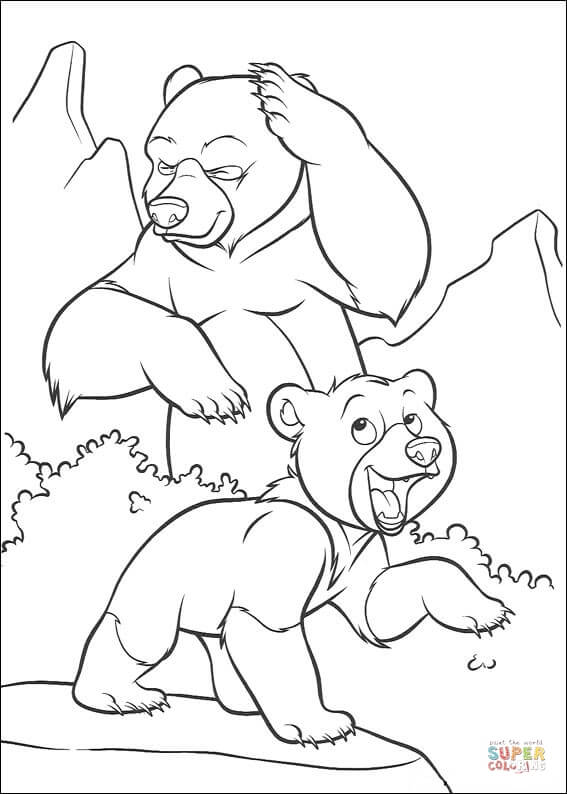 200 Little Bear Coloring Pages 113