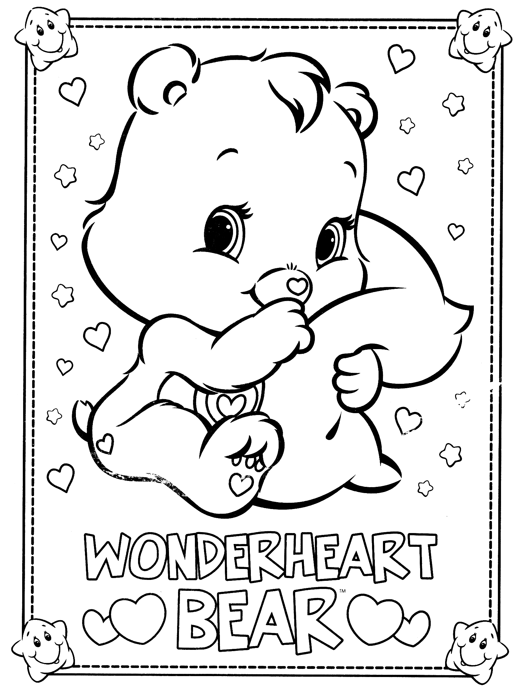 200 Little Bear Coloring Pages 124