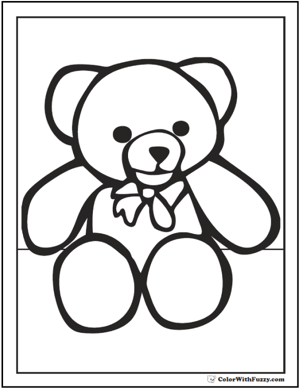 200 Little Bear Coloring Pages 141