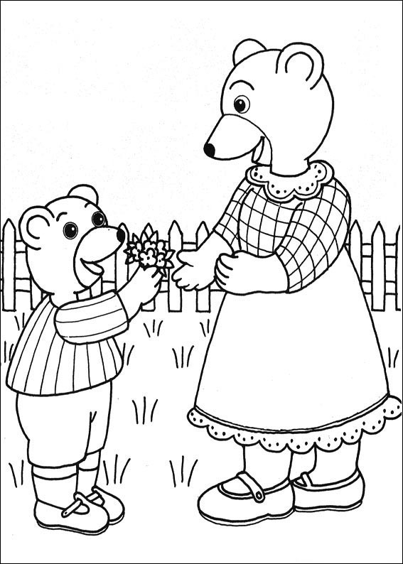 200 Little Bear Coloring Pages 154