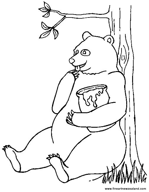 200 Little Bear Coloring Pages 158