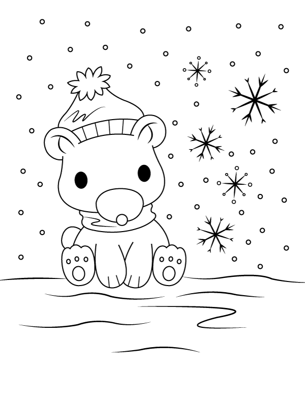 200 Little Bear Coloring Pages 160