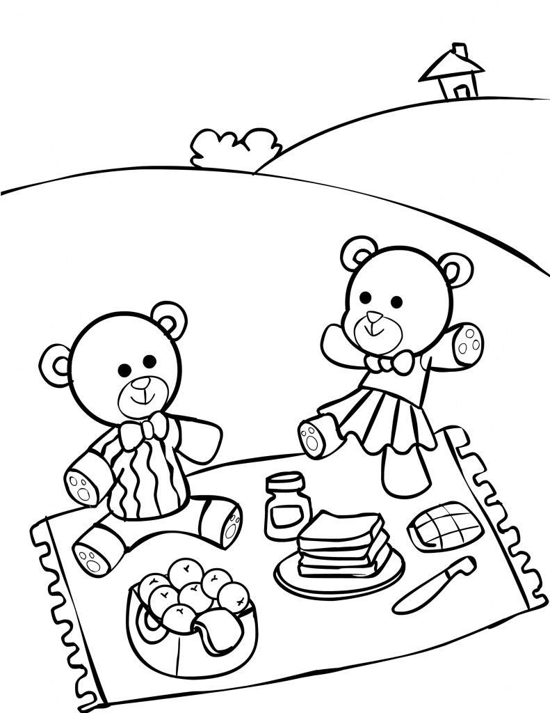 200 Little Bear Coloring Pages 164