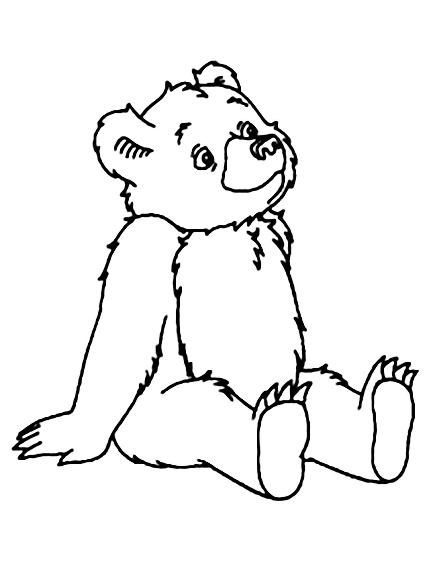 200 Little Bear Coloring Pages 167