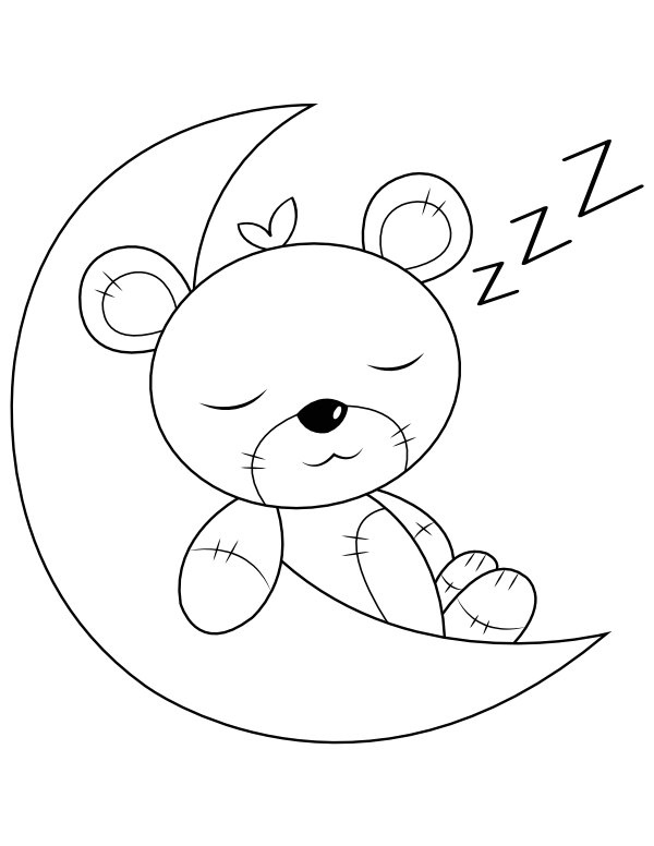 200 Little Bear Coloring Pages 175