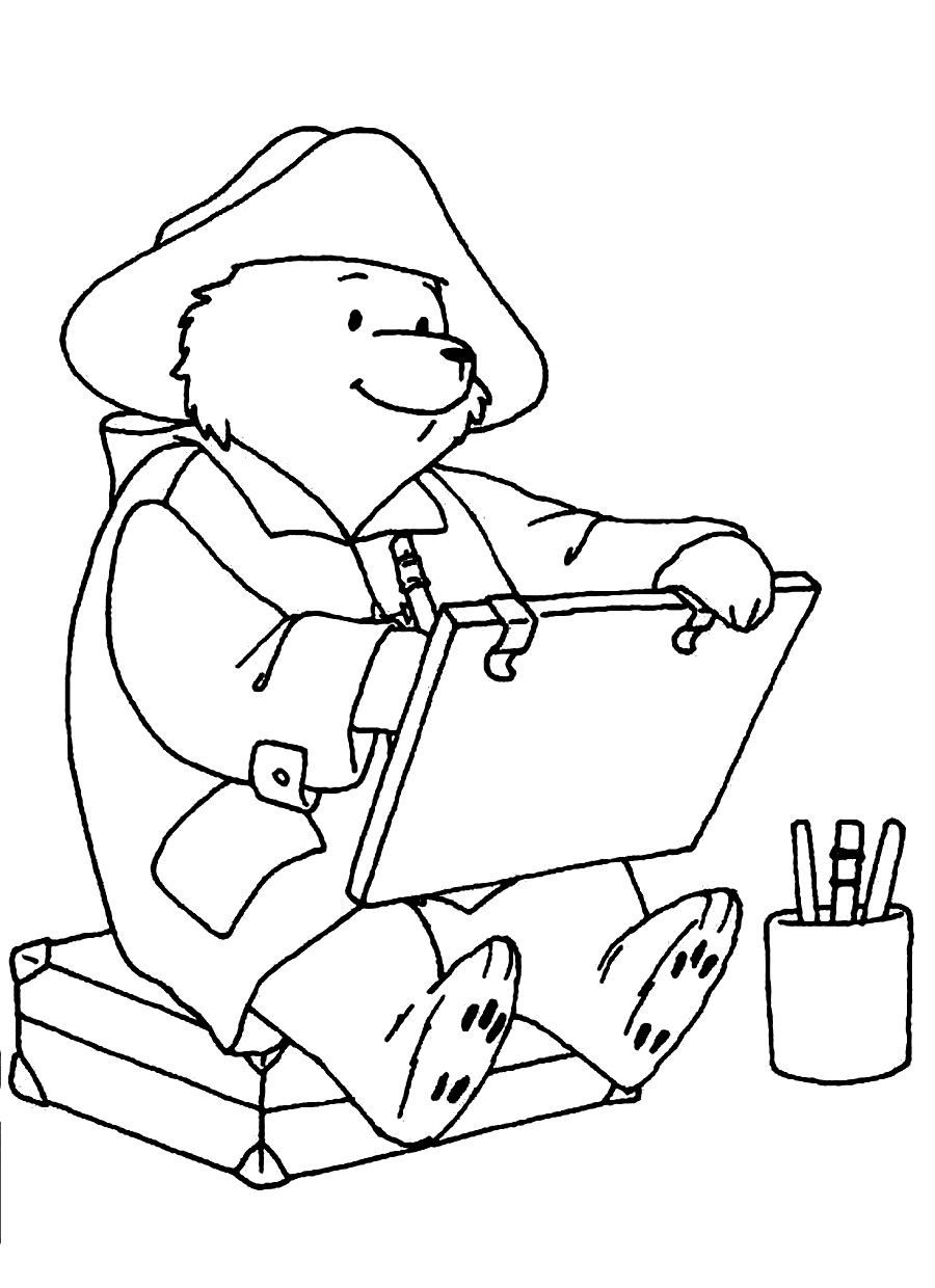 200 Little Bear Coloring Pages 186