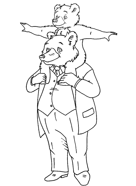 200 Little Bear Coloring Pages 23