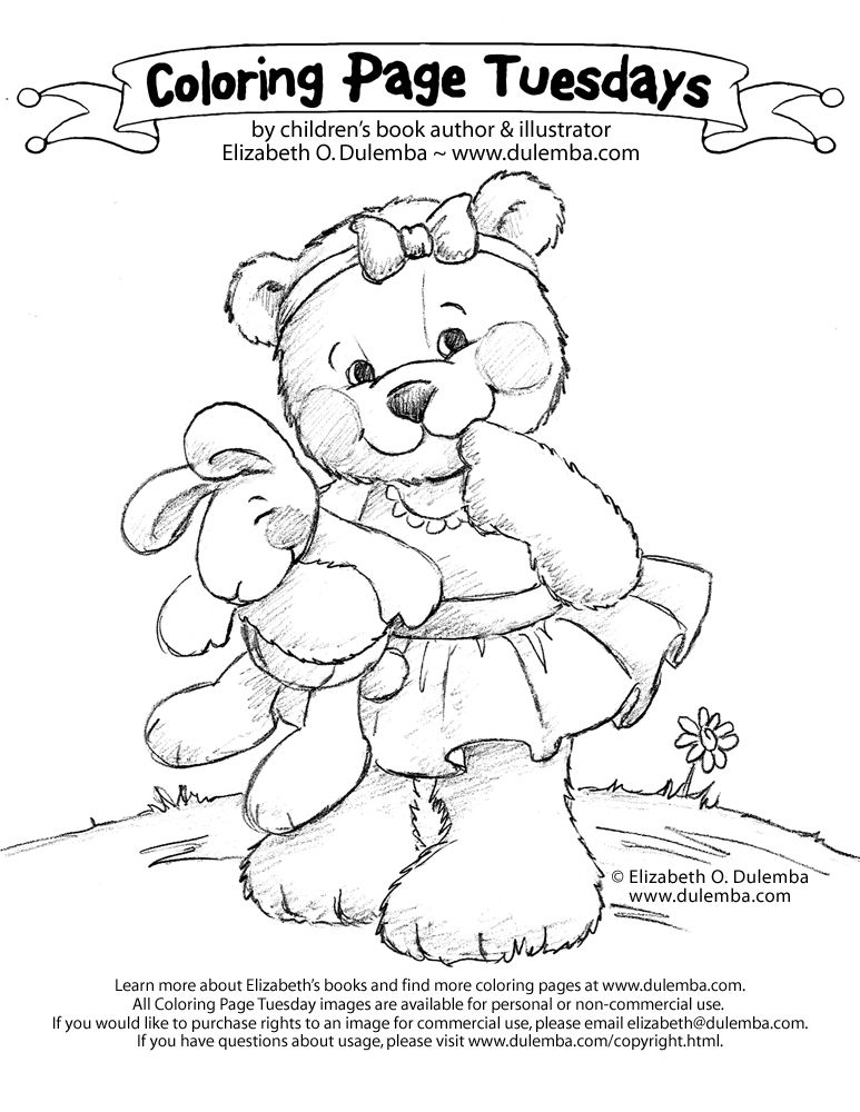 200 Little Bear Coloring Pages 3