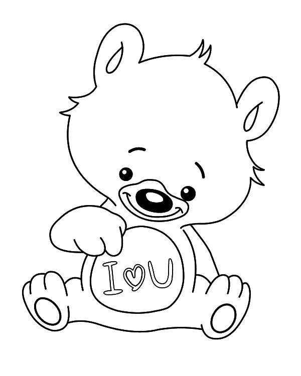 200 Little Bear Coloring Pages 32