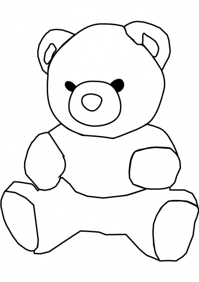 200 Little Bear Coloring Pages 35