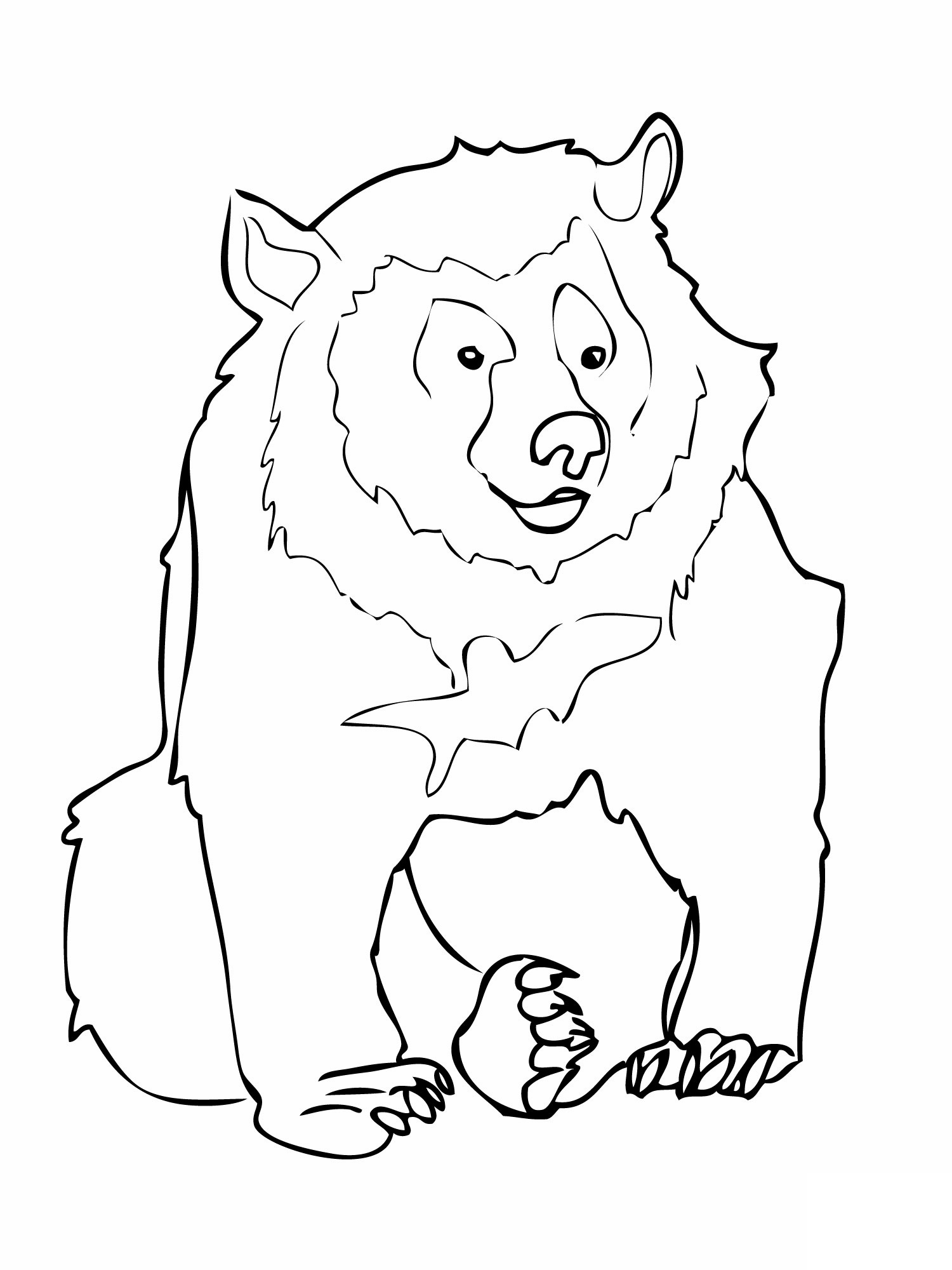 200 Little Bear Coloring Pages 42