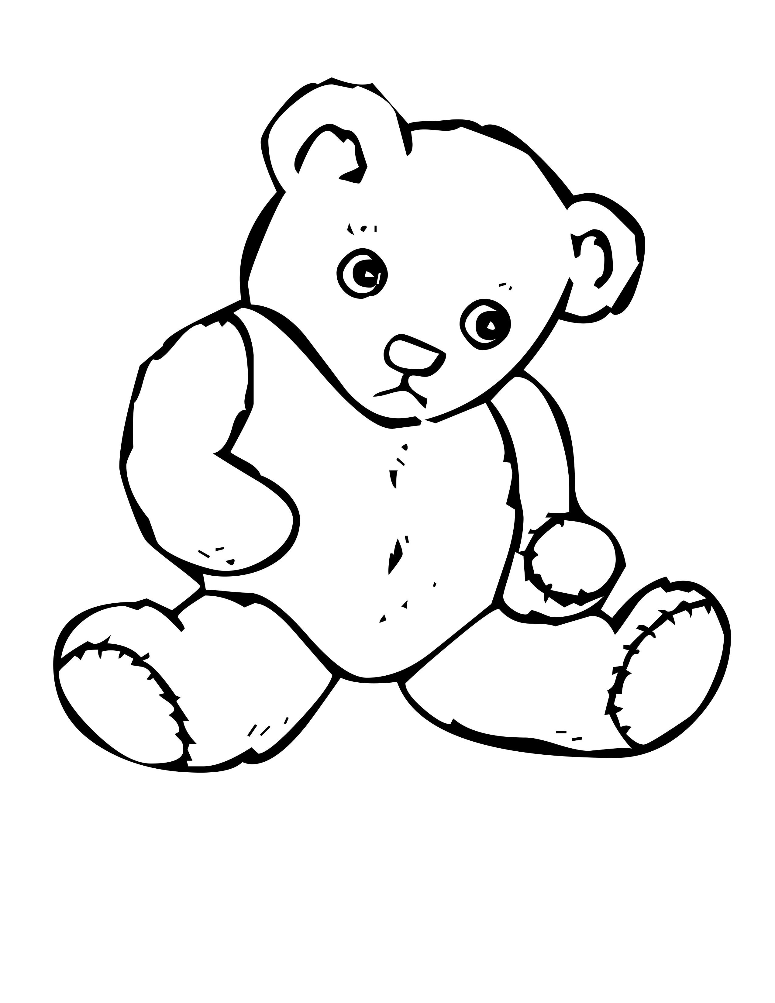 200 Little Bear Coloring Pages 47